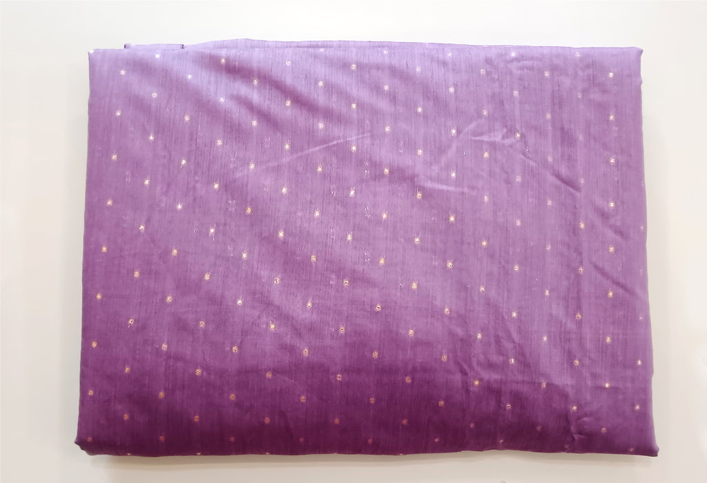 Raw Silk Brocade Fabric